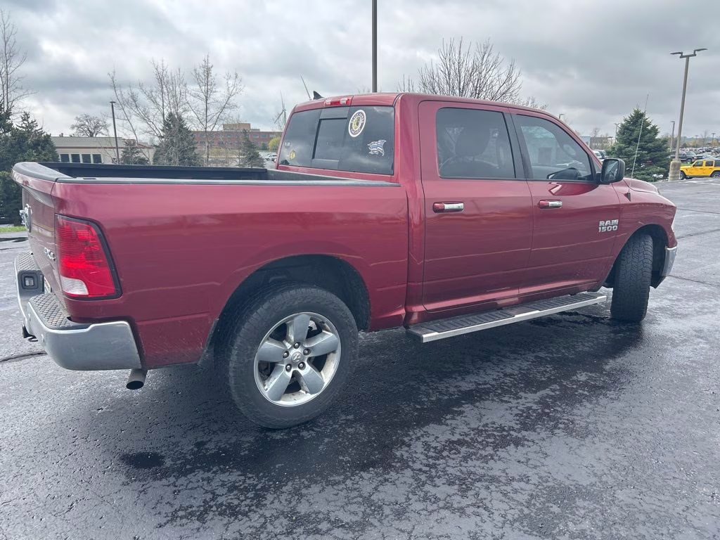 2015 Deep Cherry Red Crystal Pearlcoat Ram 1500 Big Horn 4X4 Truck