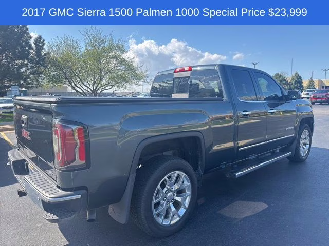 2017 Dark Slate Metallic GMC Sierra 1500 SLT 4X4 Truck