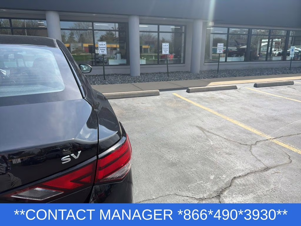 2023 Super Black Nissan Sentra SV FWD Sedan