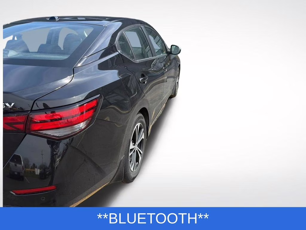 2023 Super Black Nissan Sentra SV FWD Sedan