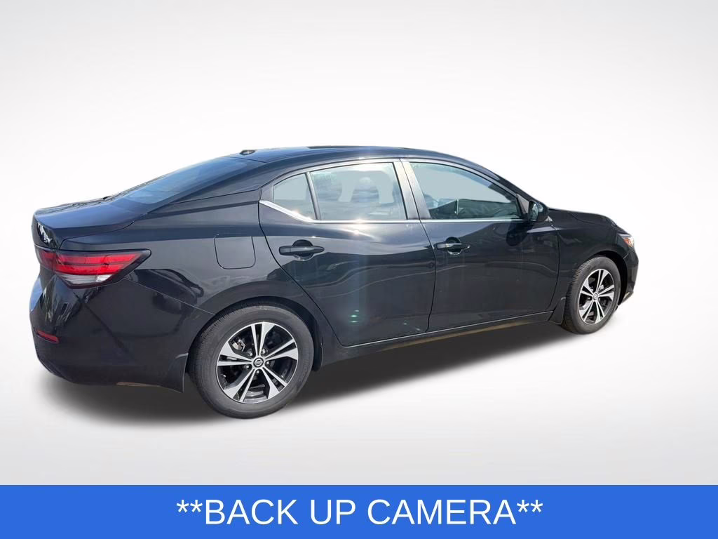 2023 Super Black Nissan Sentra SV FWD Sedan