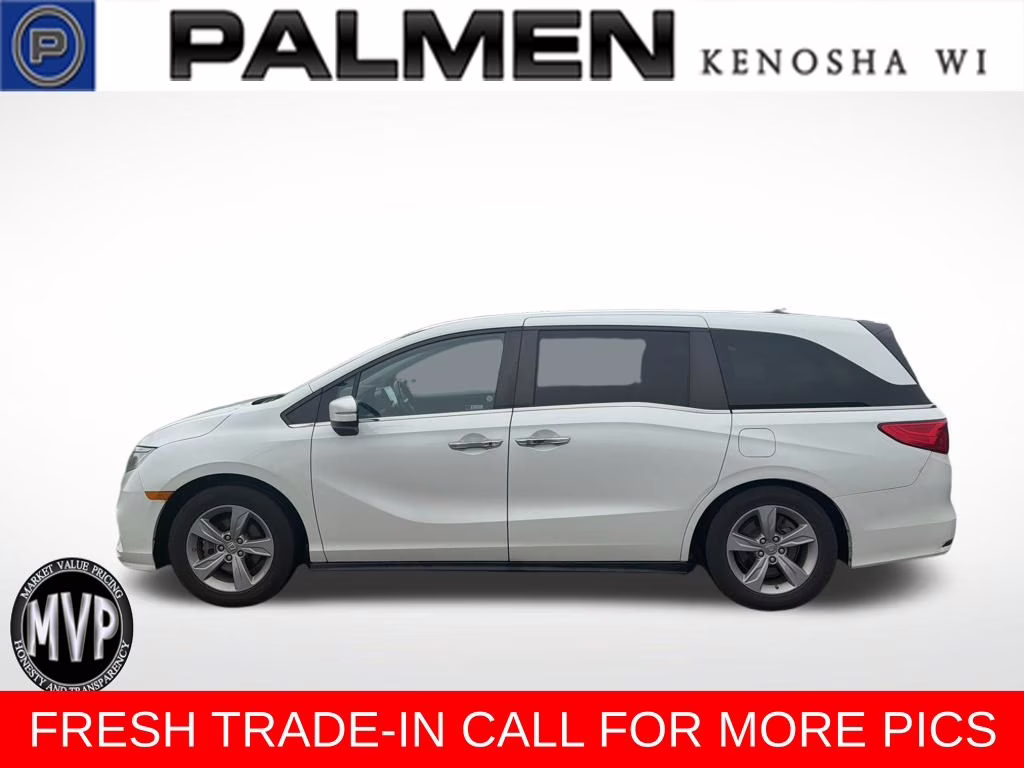 2020 White Honda Odyssey EX-L FWD Van