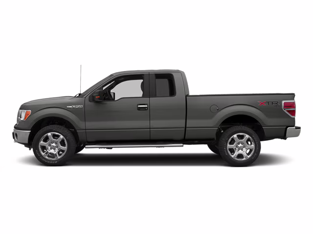 2014 Sterling Gray Metallic Ford F-150 XLT Extended Cab Pickup RWD Truck