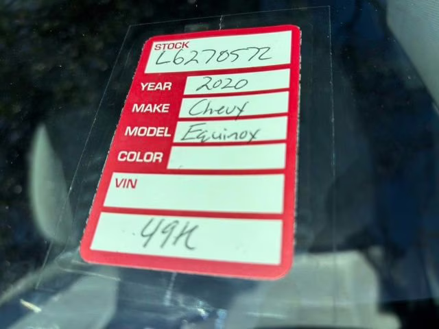 2020 Nightfall Gray Metallic Chevrolet Equinox LS FWD SUV