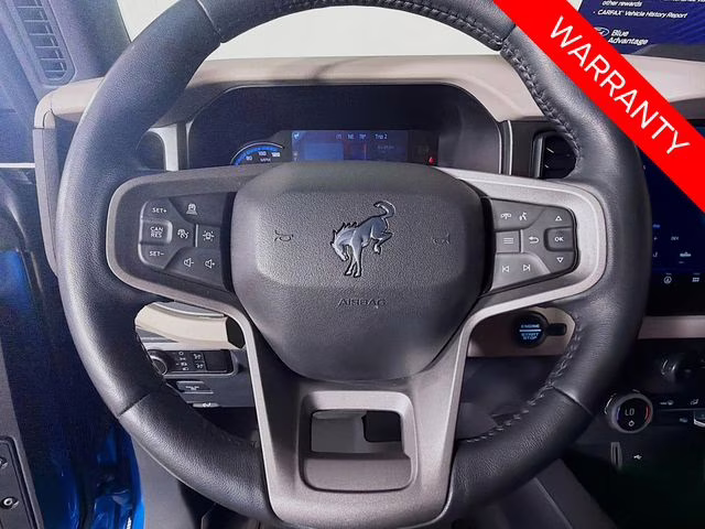 2023 Velocity Blue Metallic Ford Bronco Wildtrak 4X4 SUV