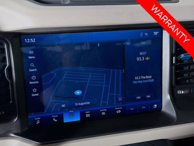 2023 Velocity Blue Metallic Ford Bronco Wildtrak 4X4 SUV