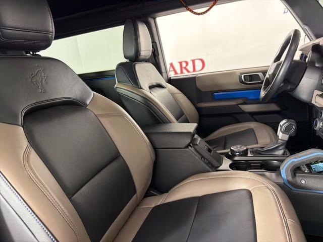 2023 Velocity Blue Metallic Ford Bronco Wildtrak 4X4 SUV