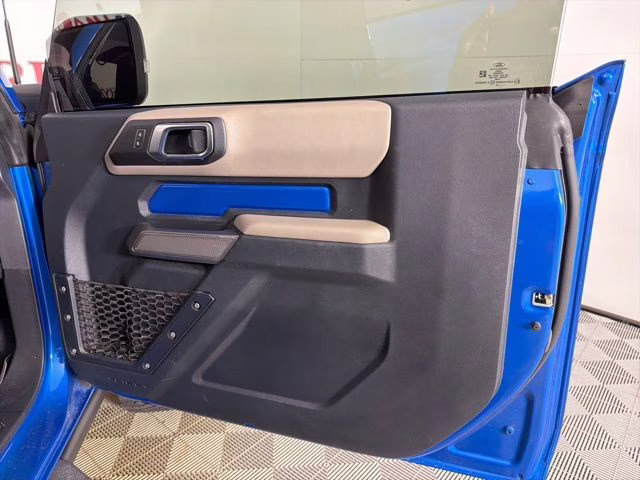 2023 Velocity Blue Metallic Ford Bronco Wildtrak 4X4 SUV