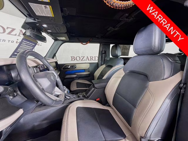 2023 Velocity Blue Metallic Ford Bronco Wildtrak 4X4 SUV