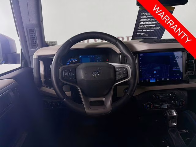 2023 Velocity Blue Metallic Ford Bronco Wildtrak 4X4 SUV