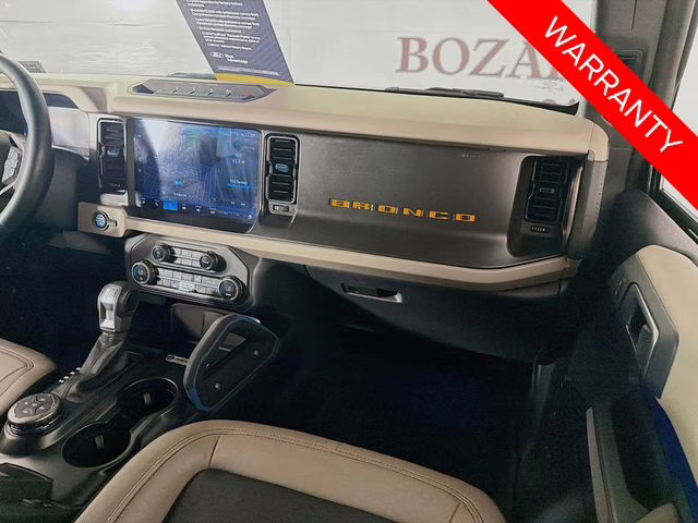 2023 Velocity Blue Metallic Ford Bronco Wildtrak 4X4 SUV