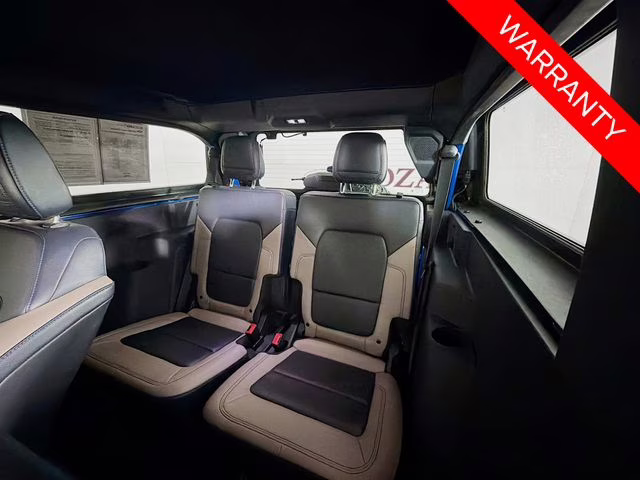 2023 Velocity Blue Metallic Ford Bronco Wildtrak 4X4 SUV