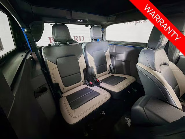 2023 Velocity Blue Metallic Ford Bronco Wildtrak 4X4 SUV