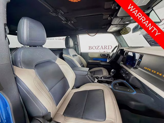 2023 Velocity Blue Metallic Ford Bronco Wildtrak 4X4 SUV