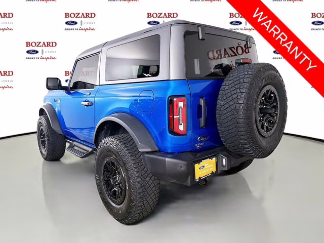 2023 Velocity Blue Metallic Ford Bronco Wildtrak 4X4 SUV