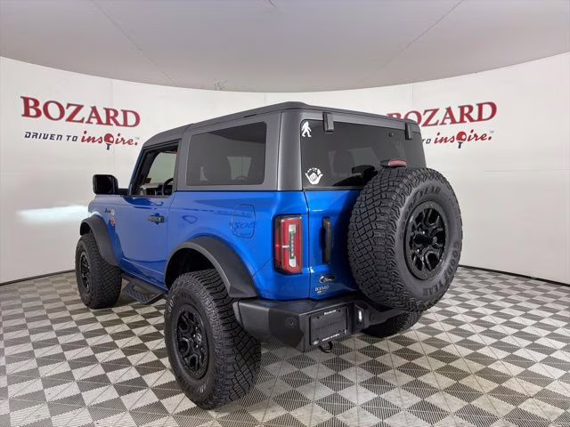 2023 Velocity Blue Metallic Ford Bronco Wildtrak 4X4 SUV