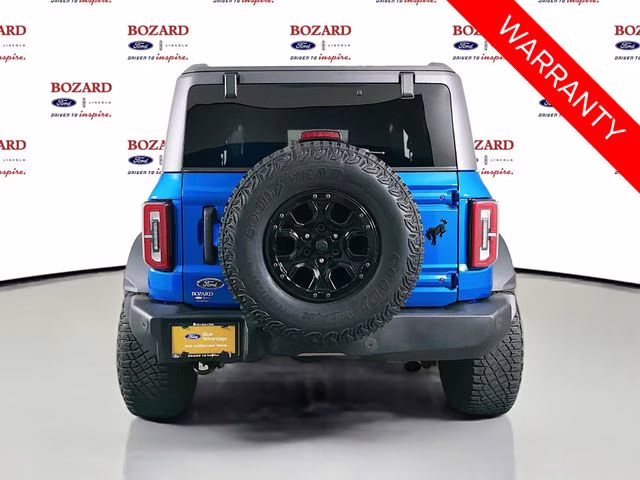 2023 Velocity Blue Metallic Ford Bronco Wildtrak 4X4 SUV