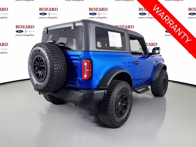 2023 Velocity Blue Metallic Ford Bronco Wildtrak 4X4 SUV