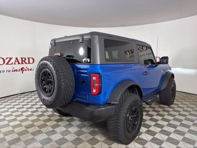 2023 Velocity Blue Metallic Ford Bronco Wildtrak 4X4 SUV