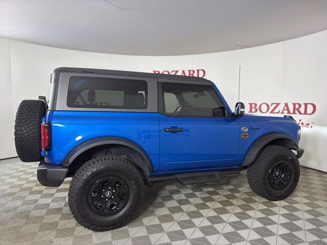 2023 Velocity Blue Metallic Ford Bronco Wildtrak 4X4 SUV