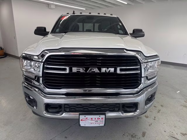2021 Bright White Clearcoat Ram 2500 Big Horn 4X4 Truck