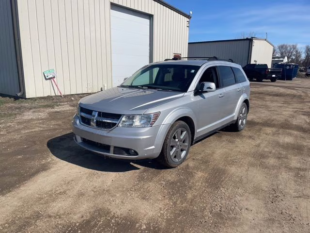 2009 Bright Silver Metallic Clearcoat Dodge Journey SXT AWD SUV