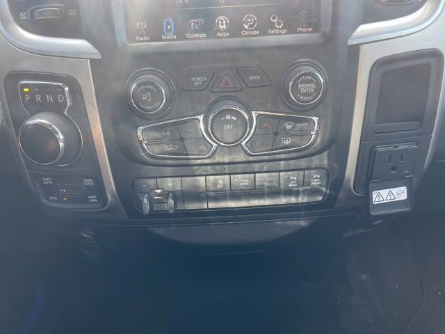 2016 Brilliant Black Crystal Pearlcoat Ram 1500 Big Horn 4X4 Truck