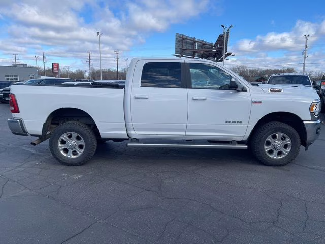 2021 Bright White Clearcoat Ram 2500 Big Horn 4X4 Truck