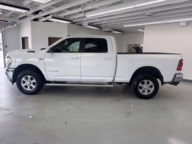 2021 Bright White Clearcoat Ram 2500 Big Horn 4X4 Truck