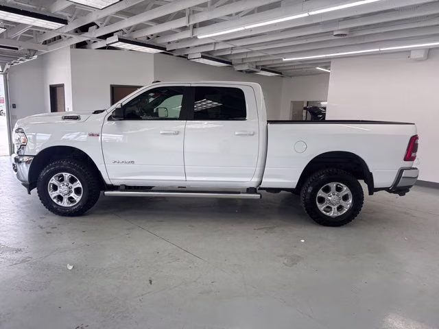 2021 Bright White Clearcoat Ram 2500 Big Horn 4X4 Truck