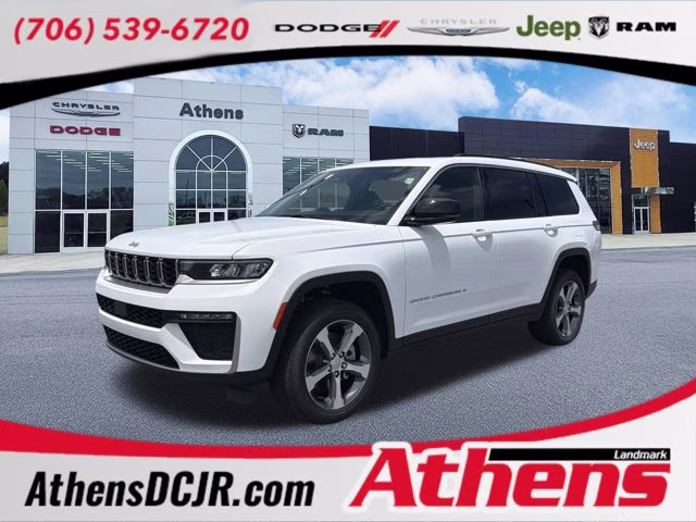 2026 Bright White Clearcoat Jeep Grand Cherokee L Limited 4X4 SUV