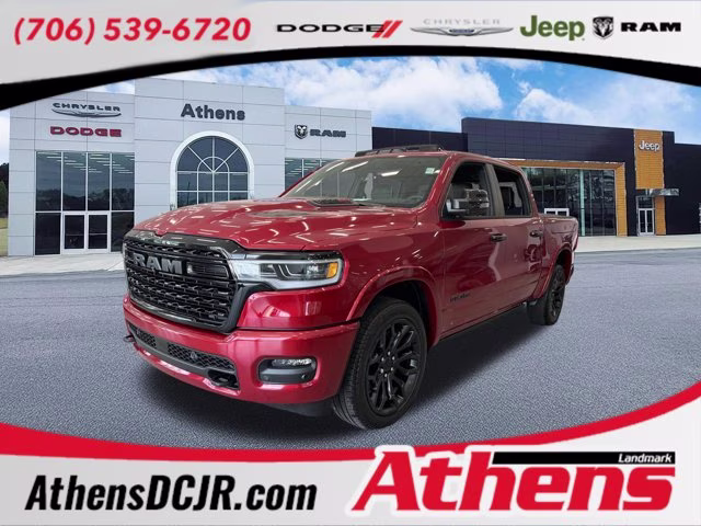 2026 Molten Red Pearlcoat Ram 1500 Limited 4X4 Truck