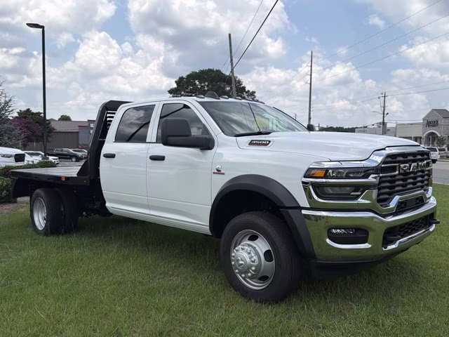 2026 Bright White Clearcoat Ram 4500 Chassis Cab Tradesman 4X4 Truck