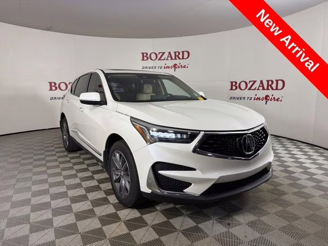 2019 White Diamond Pearl Acura RDX Technology Package FWD SUV