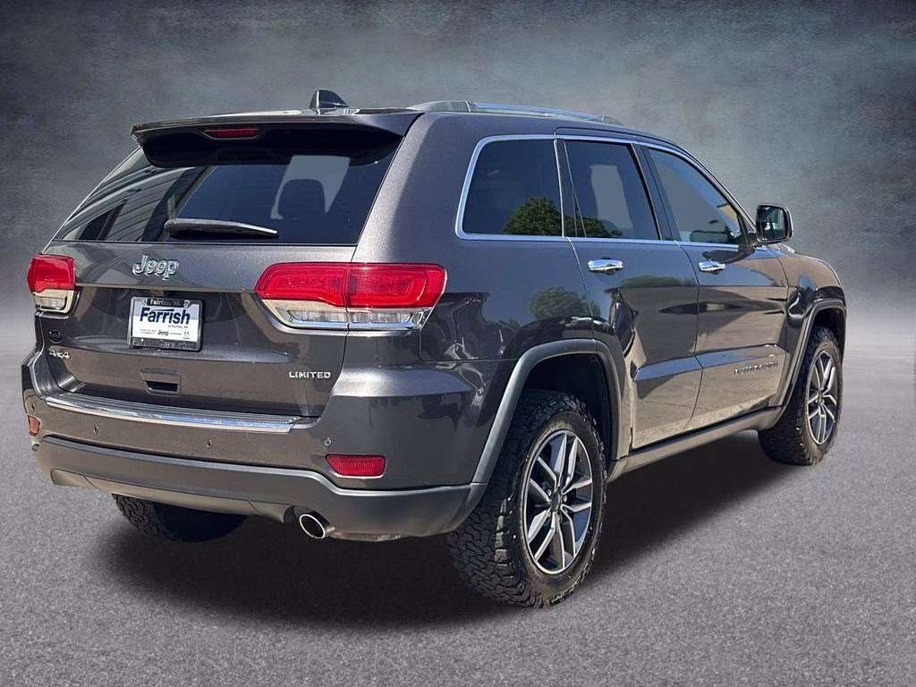 2019 Granite Crystal Metallic Clearcoat Jeep Grand Cherokee Limited 4X4 SUV