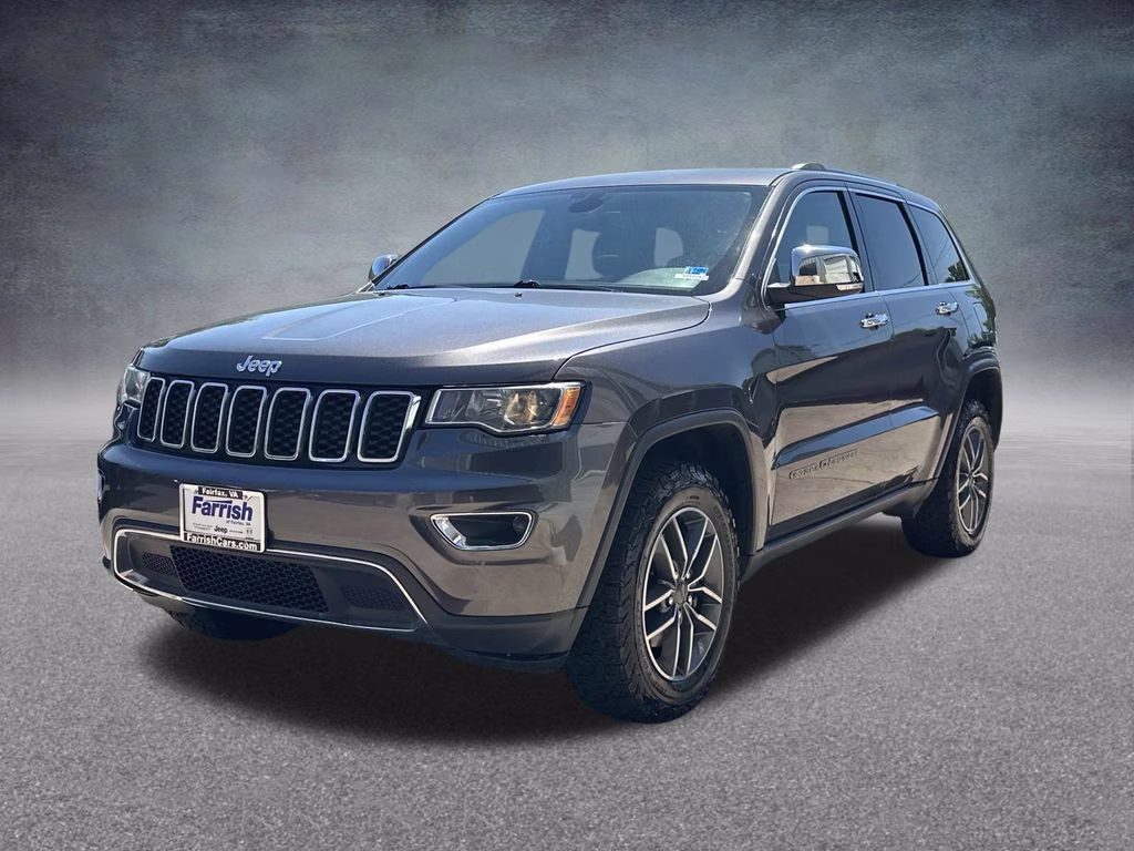 2019 Granite Crystal Metallic Clearcoat Jeep Grand Cherokee Limited 4X4 SUV