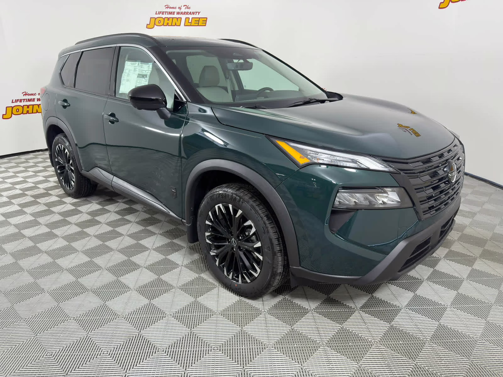 2026 Obsidian Green Nissan Rogue Dark Armor FWD SUV