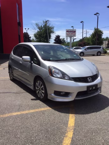 2012 Silver Honda Fit Sport FWD Hatchback