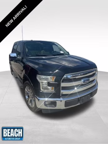 2017 Shadow Black Ford F-150 Lariat RWD Truck