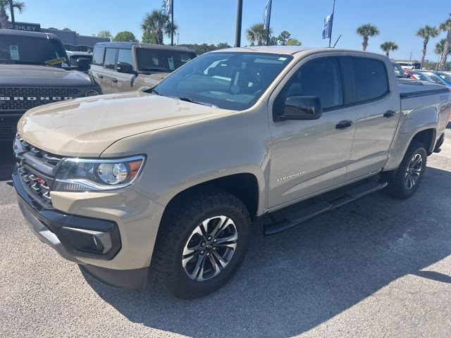2022 Sand Dune Metallic Chevrolet Colorado Z71 4X4 Truck