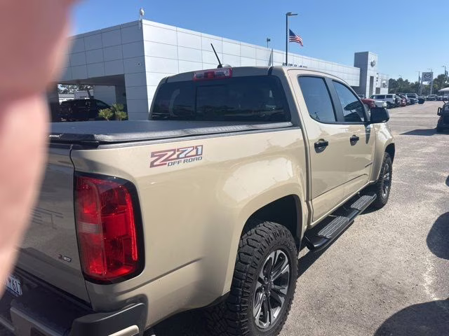 2022 Sand Dune Metallic Chevrolet Colorado Z71 4X4 Truck