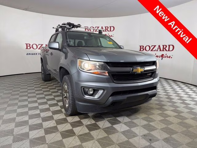 2018 Steel Metallic Chevrolet Colorado Z71 RWD Truck