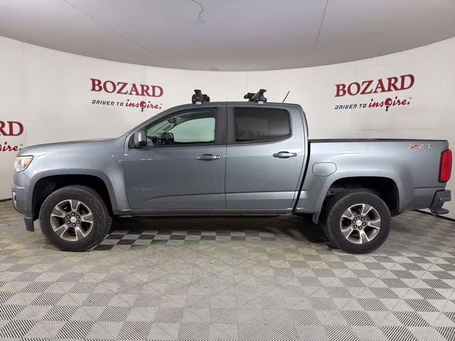2018 Steel Metallic Chevrolet Colorado Z71 RWD Truck