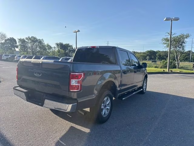2019 Magnetic Metallic Ford F-150 XLT Crew Cab Pickup 4X4 Truck