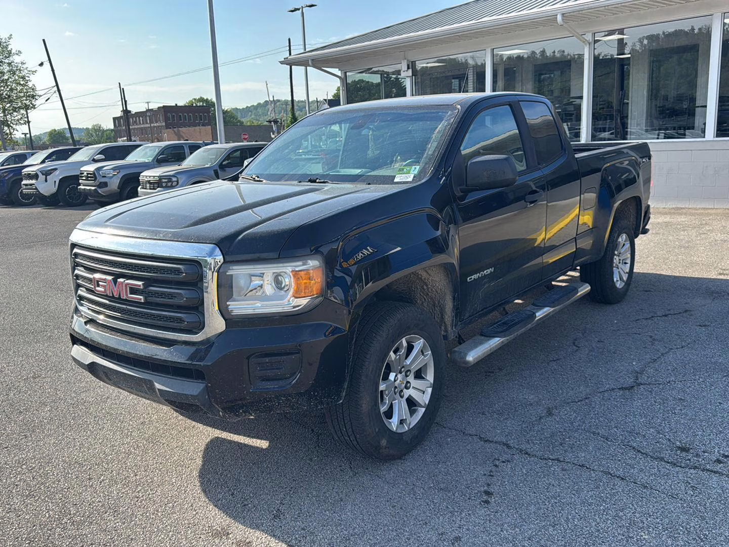 2018 Onyx Black GMC Canyon 4WD 4X4 Truck