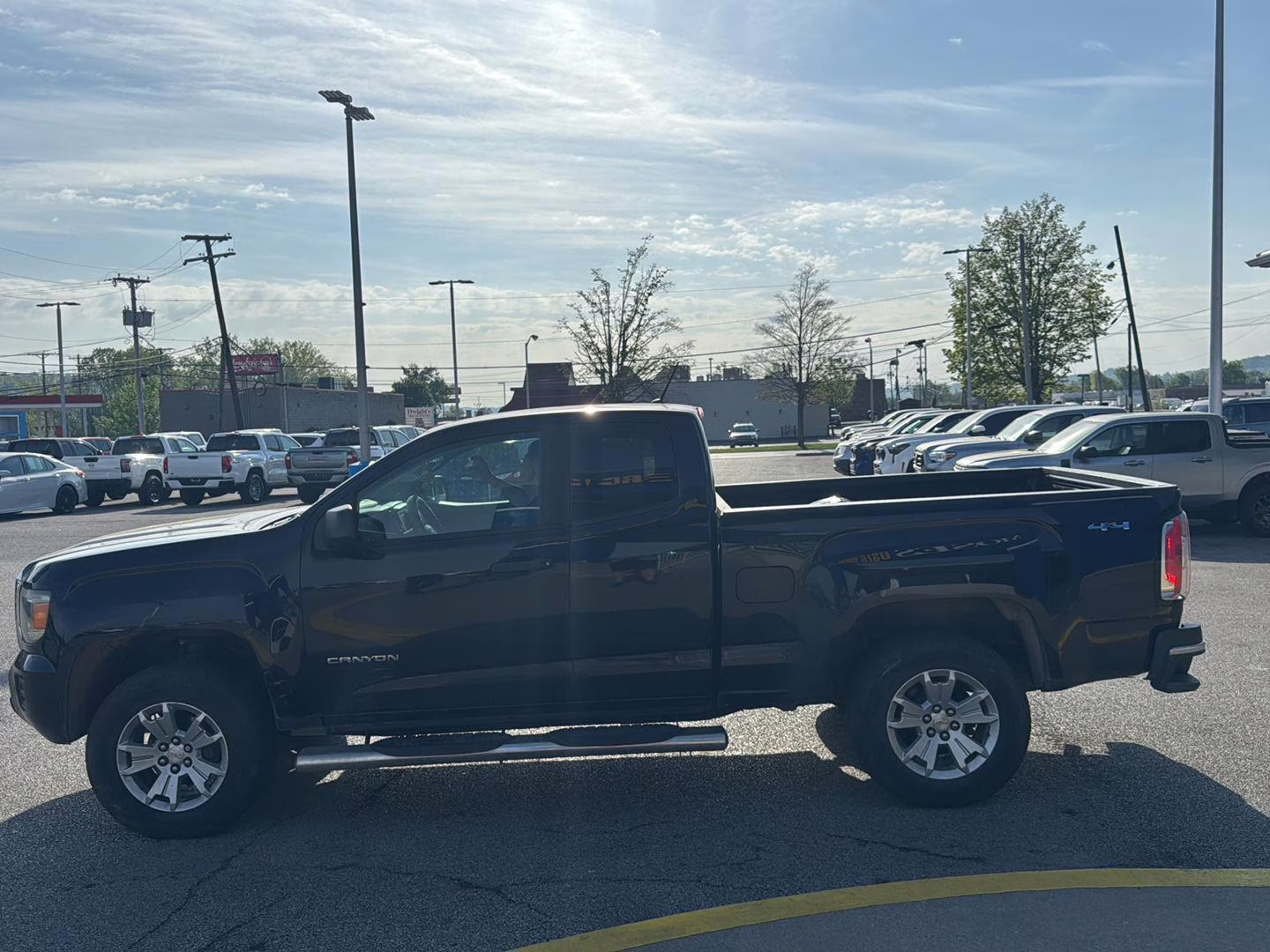 2018 Onyx Black GMC Canyon 4WD 4X4 Truck