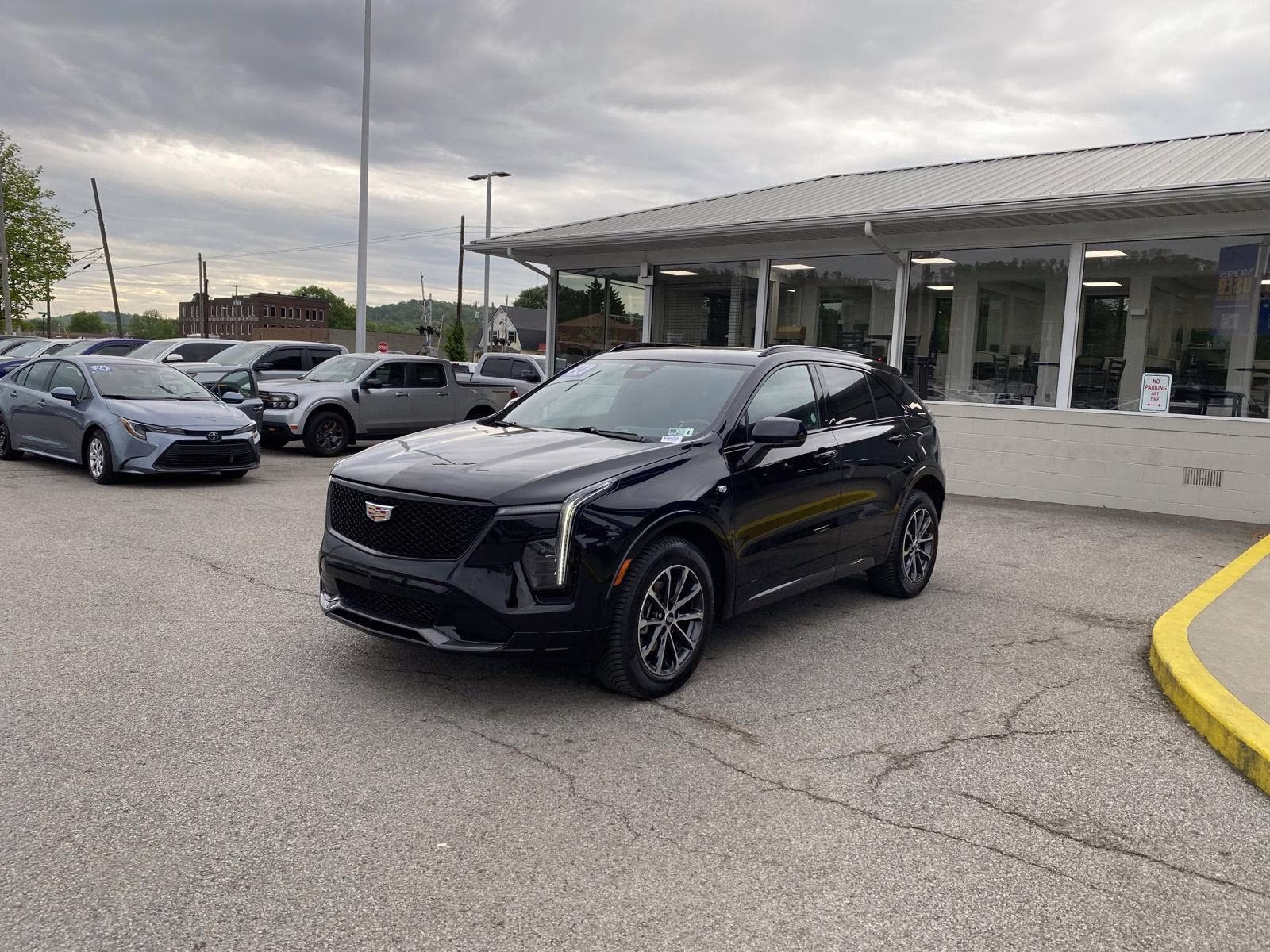 2024 Stellar Black Metallic Cadillac XT4 AWD Sport AWD SUV