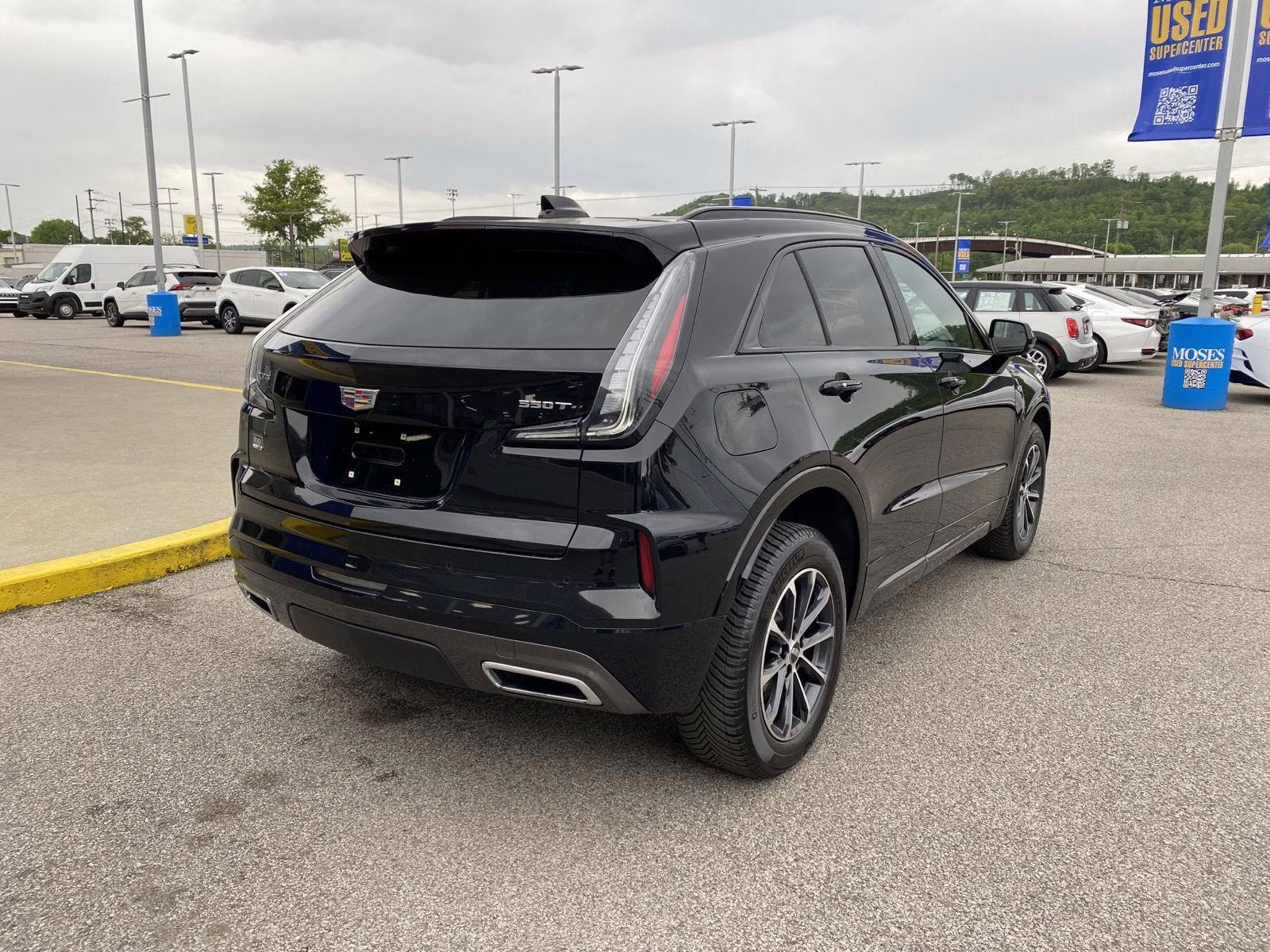 2024 Stellar Black Metallic Cadillac XT4 AWD Sport AWD SUV