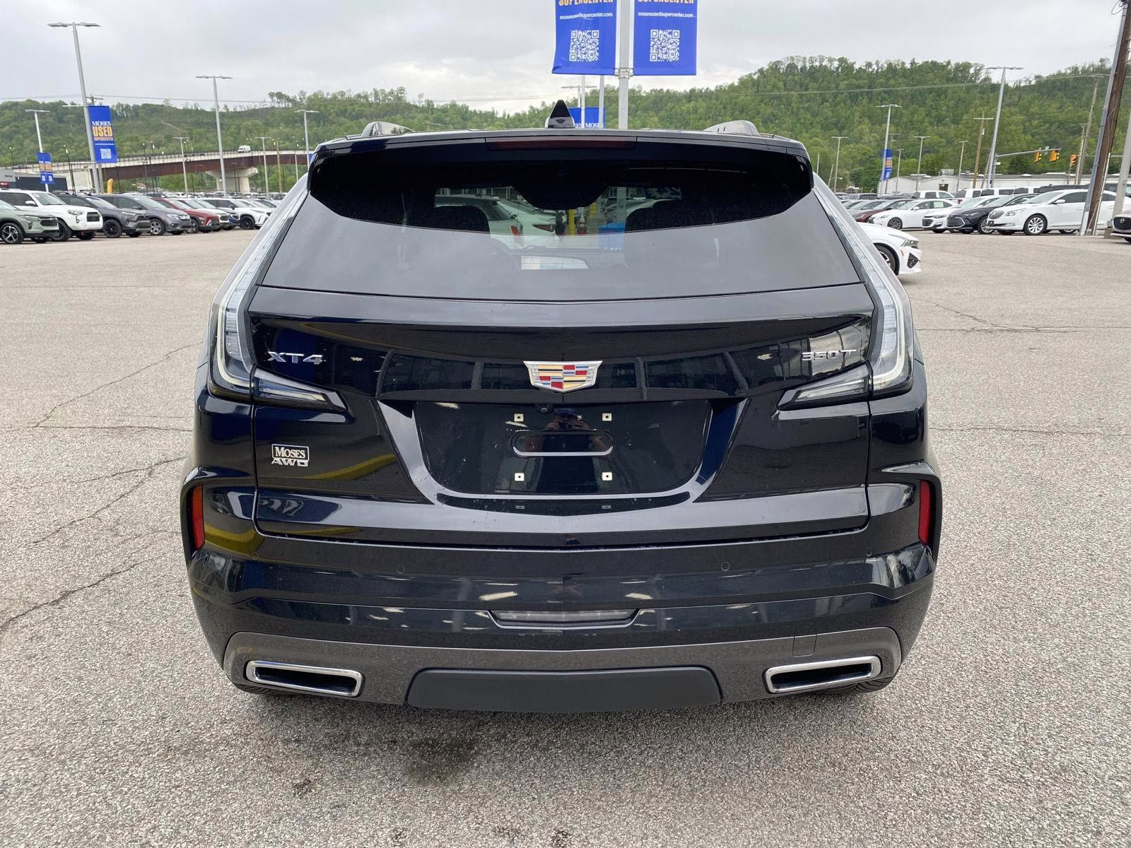 2024 Stellar Black Metallic Cadillac XT4 AWD Sport AWD SUV