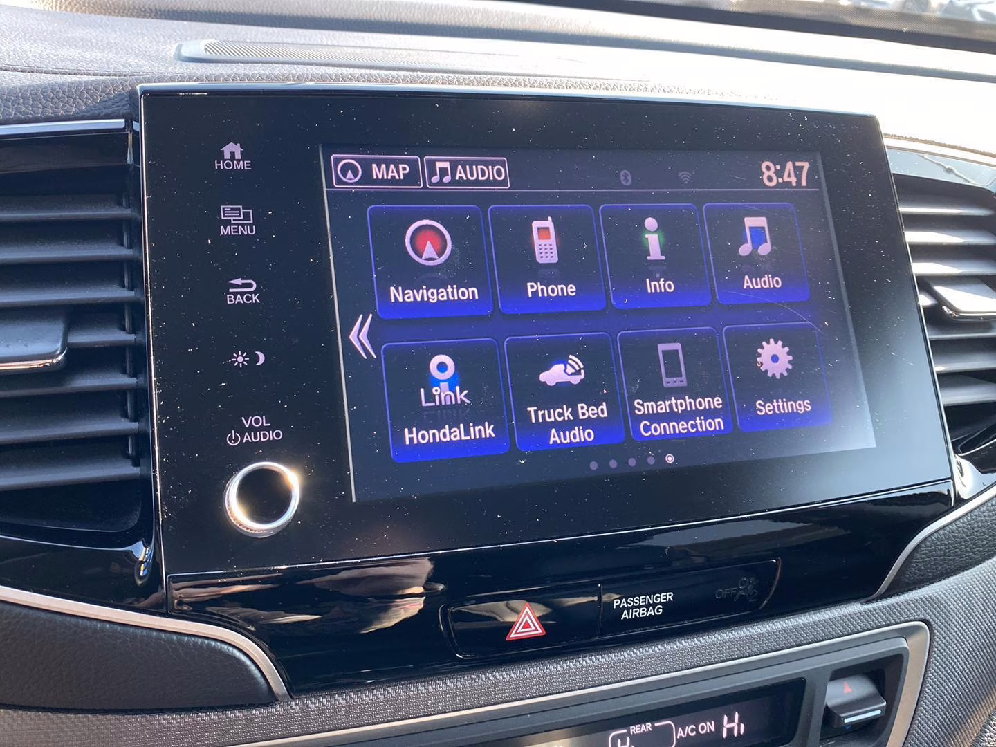 2021 Radiant Red Metallic Honda Ridgeline RTL-E AWD Truck